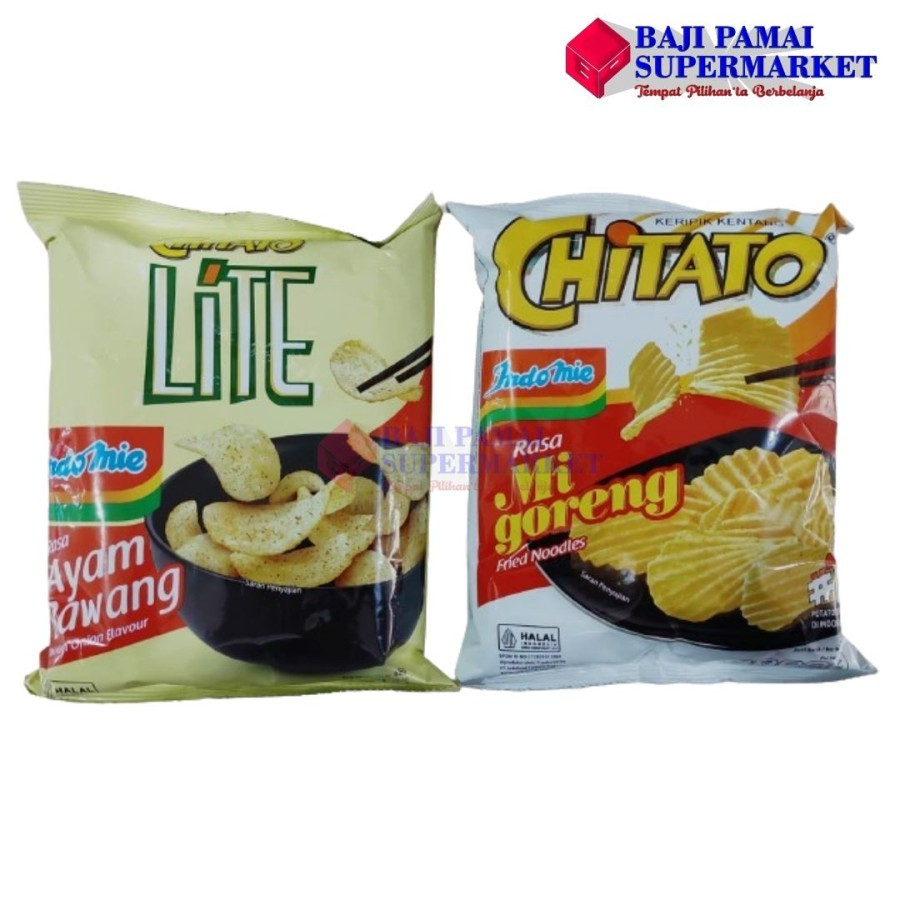 

Chitato Lite Indomie all variant 68gr - Ayam Bawang / Mie Goreng