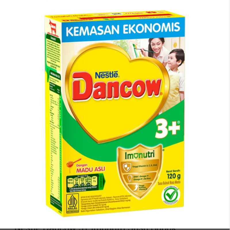 

DANCOW 3+ IMUNUTRI 0 SUKROSA 120 G MADU