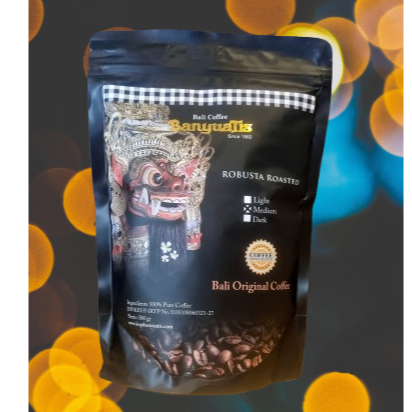 

Kopi Bali Cap Banyuatis Barong Super Premium Bean Medium Roasted 500 Gram
