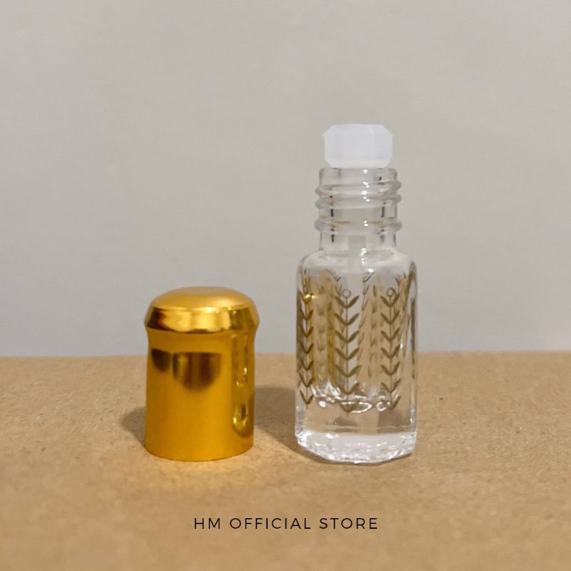 Botol Parfum Murah Tola Stick Motif Padi 3Ml (12Pcs)