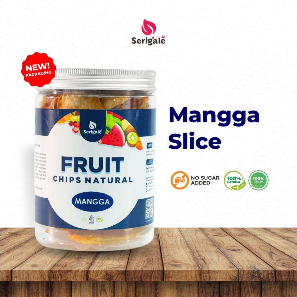 

SERIGALE.ID KERIPIK MANGGA SLICE PREMIUM KEMASAN BARU 650 ML