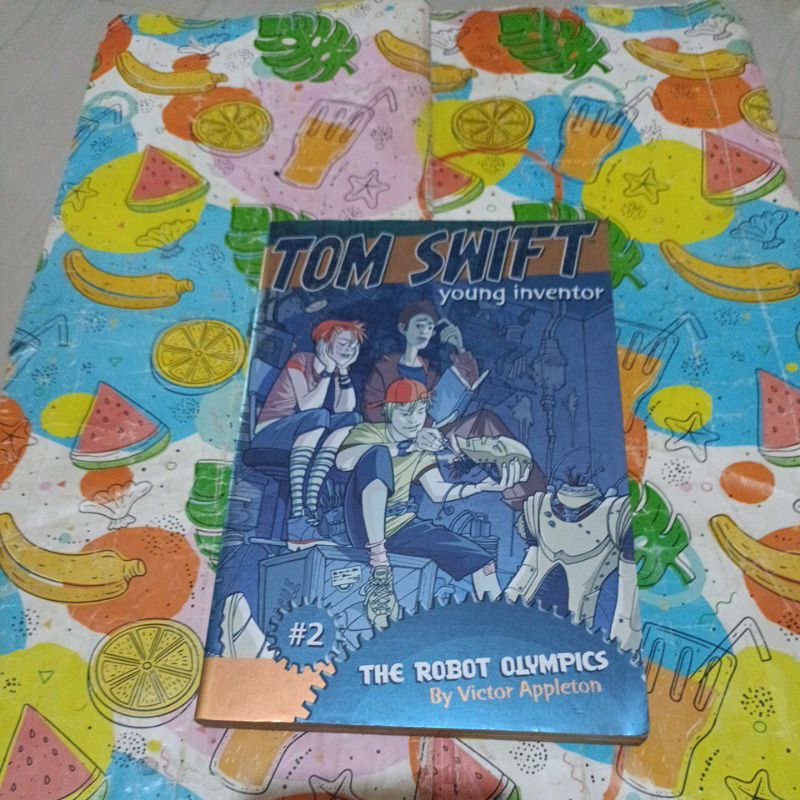 Novel import - Tom Swift Young inventor 2 - The Robot Olympics