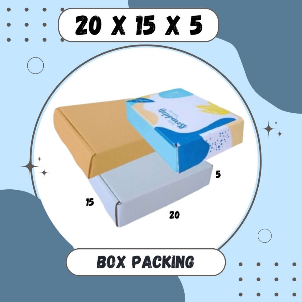 

Kardus 20x15x5 LS box dus packing kotak kemasan karton souvenir hampers minyak wangi kosmetik