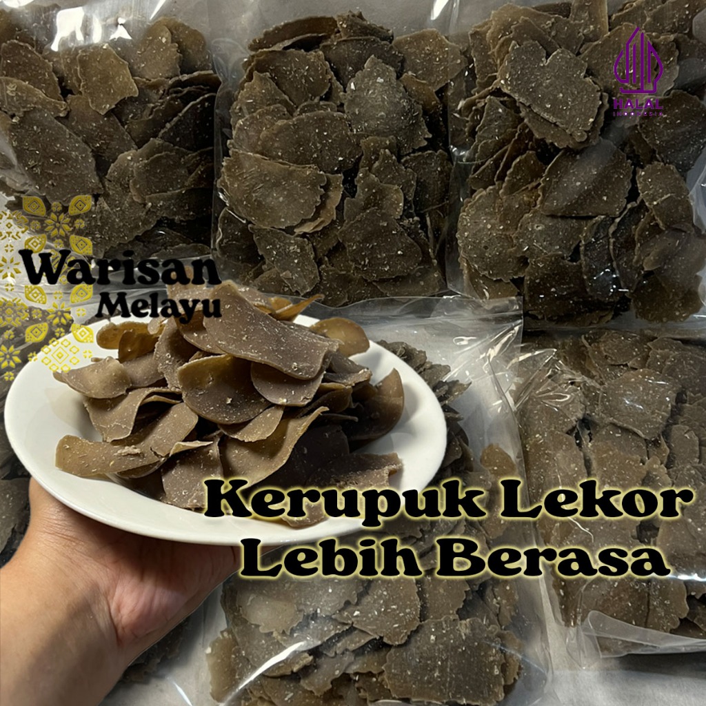 

Kerupuk Lekor Khas Malaysia, harga yang tertera untuk 1 bungkus yakni berat 250g Orginal Halal