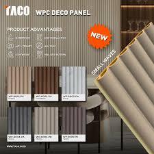 TACO WPC DECO Panel Small Walves
