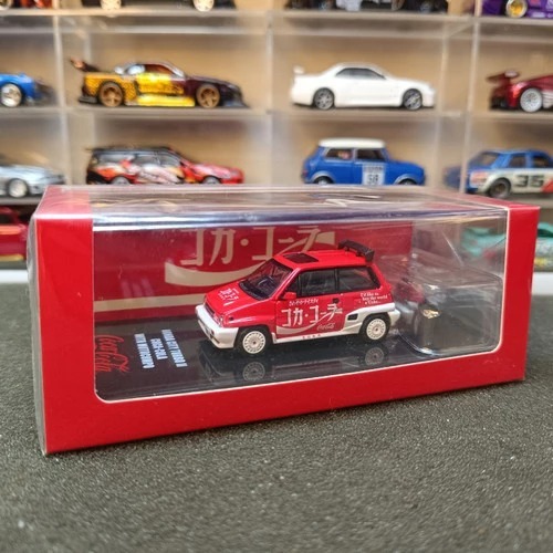 Tiny Honda City Turbo II Coca-Cola with Motocompo inno64