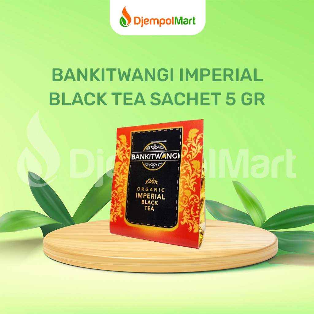 

Bankitwangi Organic Black Tea Imperial 5gr - Teh Organik Teh Sachet