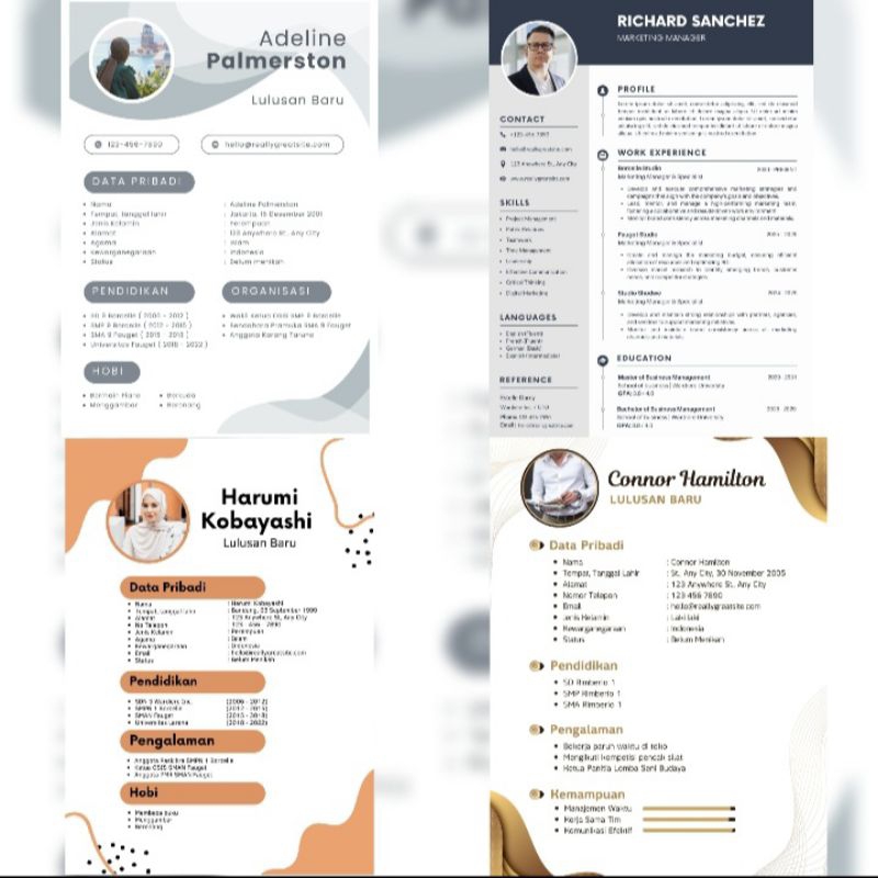 Pembuatan Curriculum Vitae