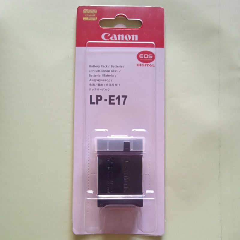 Battery Baterai Canon LP-E17 Batt 200D 800D M3