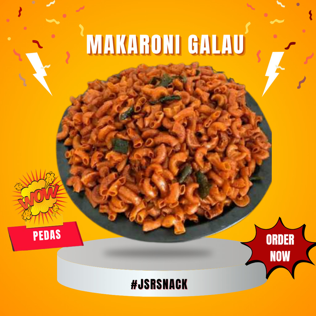 

MAKARONI GALAU SUPER PEDAS DAUN JERUK 250 GRAM