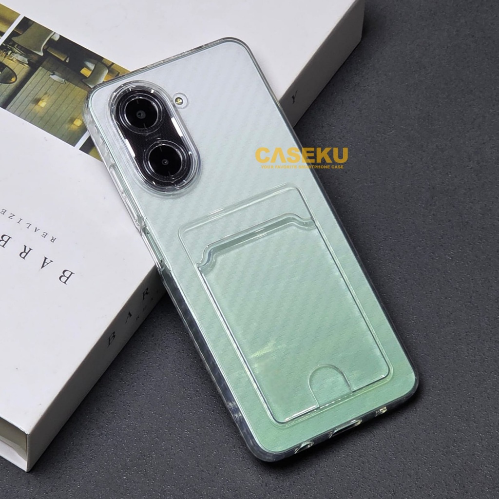 Redmi A5 Card Case Clear / Slot Kartu Bening Case Redmi A5