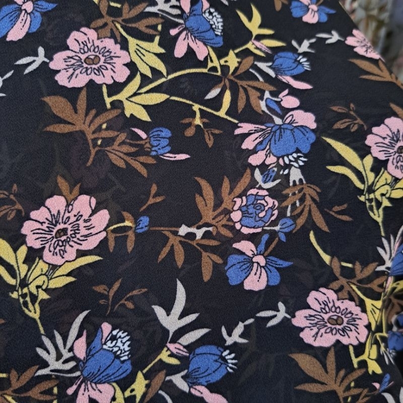 kain bahan ceruti | kain ceruti motif bunga | kain ceruti babydol premium | kain ceruty sk motif bun