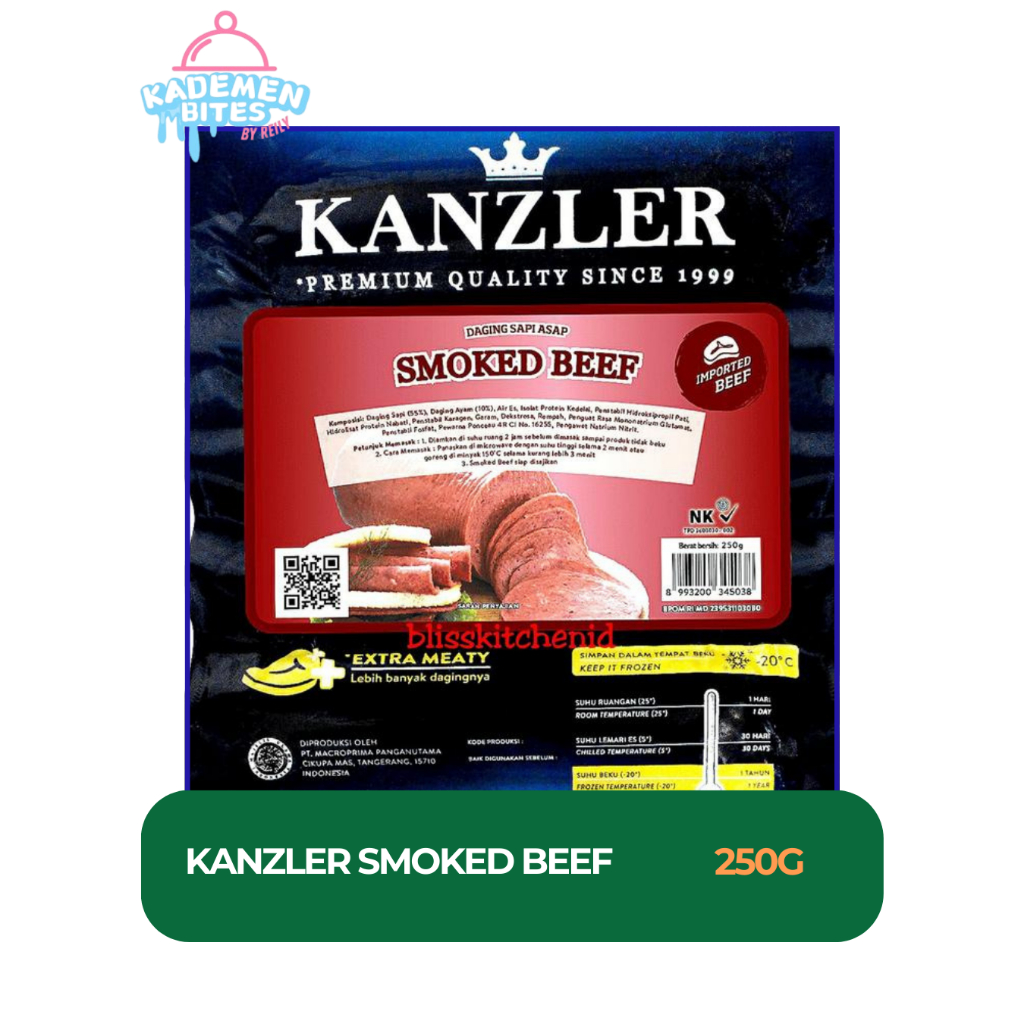 

Kanzler Smoked Beef 250g