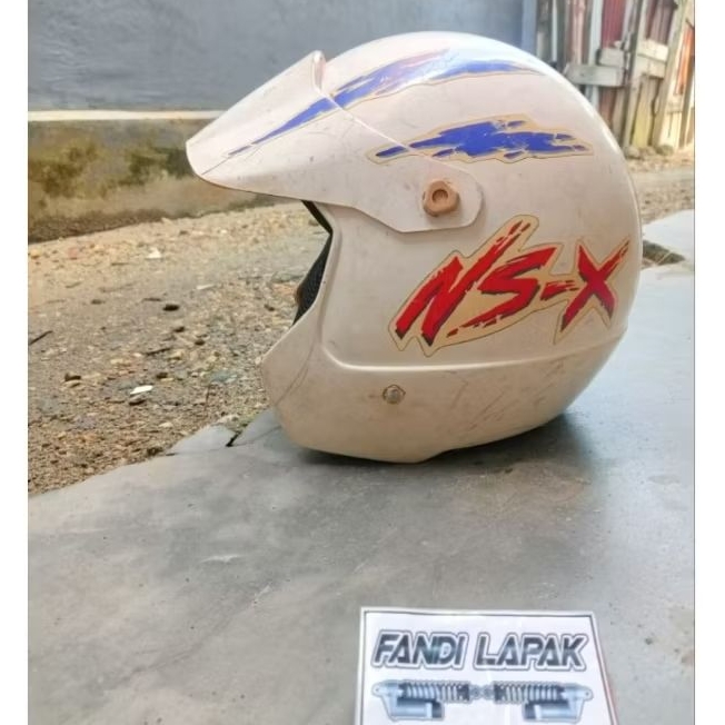 helm NSX Honda jadul lawas original