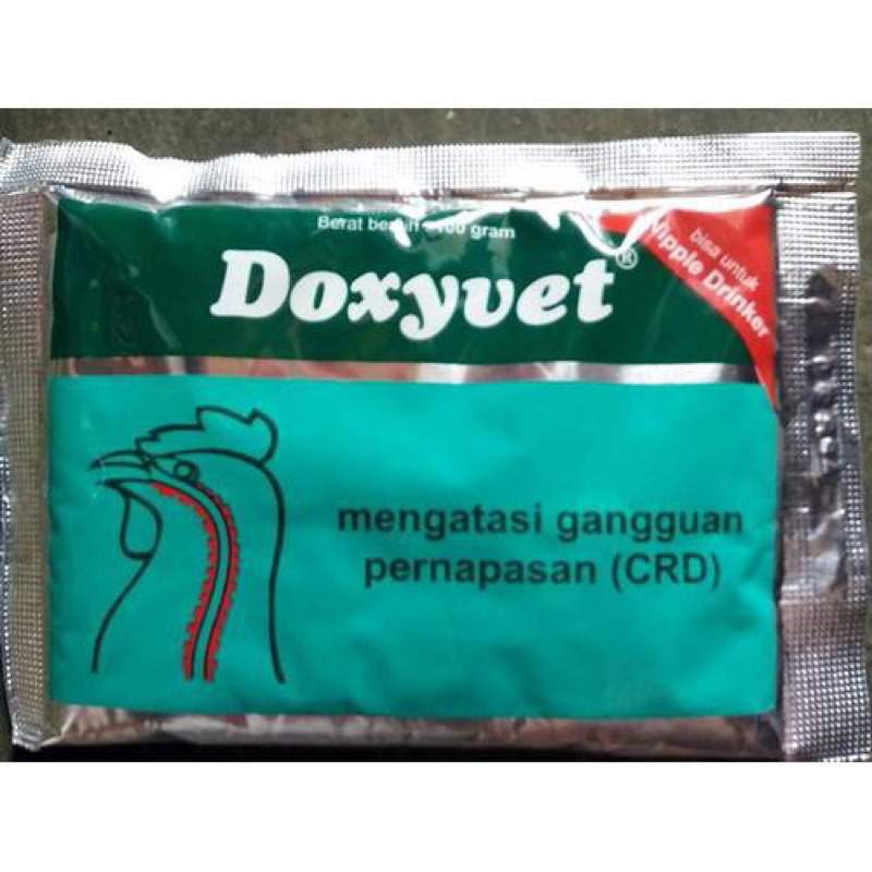 Doxyvet 100 Gram - Obat CRD Ngorok Ayam Gangguan Pernafasan