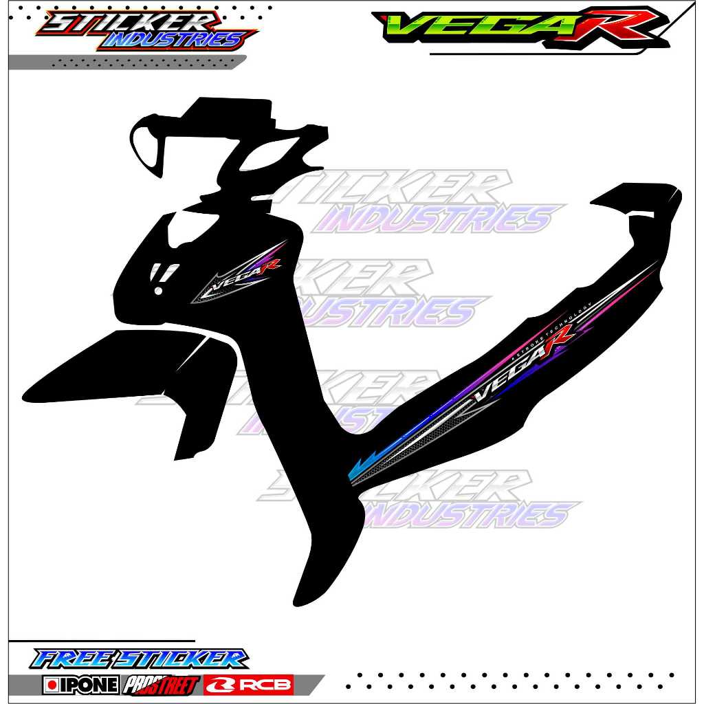 STRIPING VARIASI YAMAHA VEGA R OLD / STICKER LIST VARIASI MOTOR VEGA R LAMA