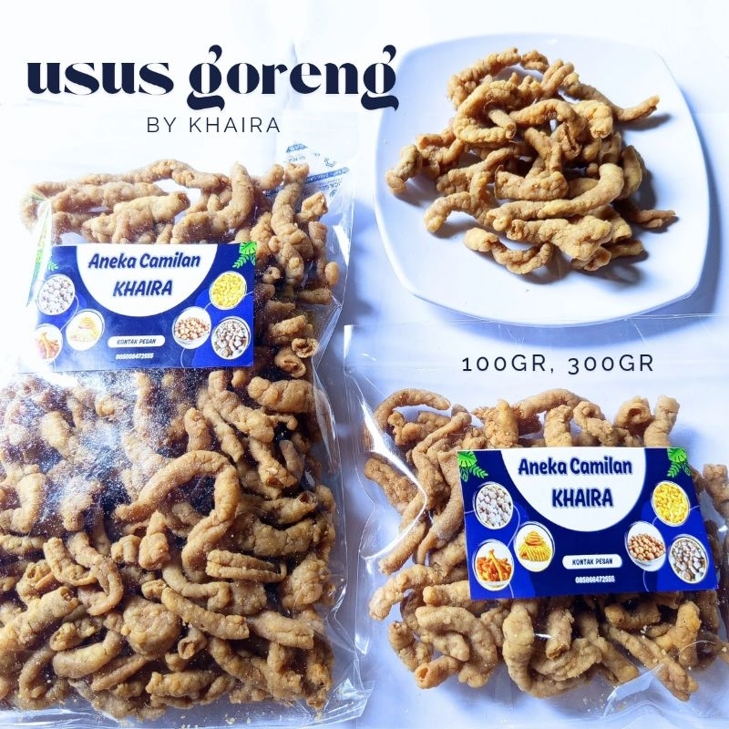 

Usus Goreng Usus Ayam Goreng Renyah Kemasan Ekonomis Camilan By Khaira