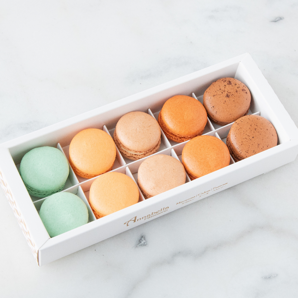 

Annabella Patisserie 10PCS Macarons in Gift Box (Classic 4)