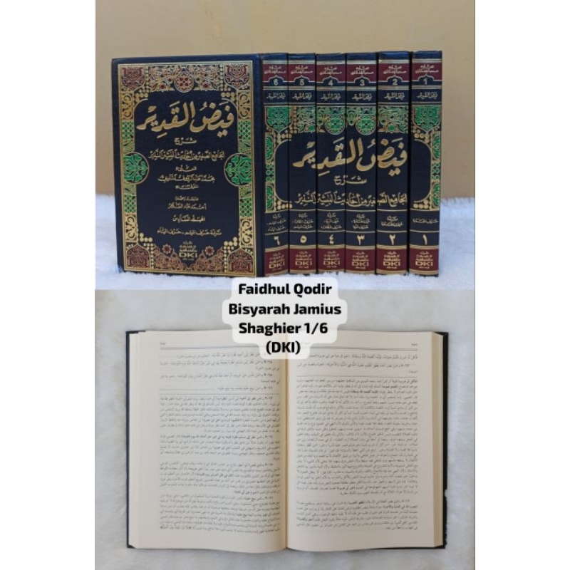 Kitab Faidul Qadir Syarah Jamius Shaghir 6 Jilid DKI / Kitab Faidul Qodir Bisyarah Jamius Shoghir 6 