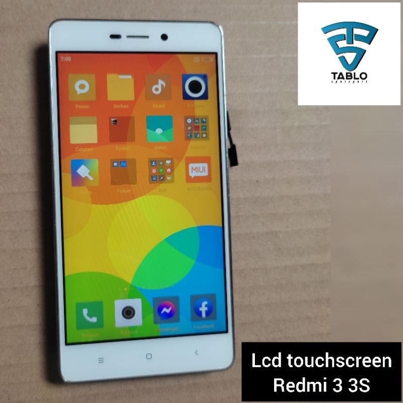 Lcd touchscreen Xiaomi redmi 3 3S ORI copotan hp