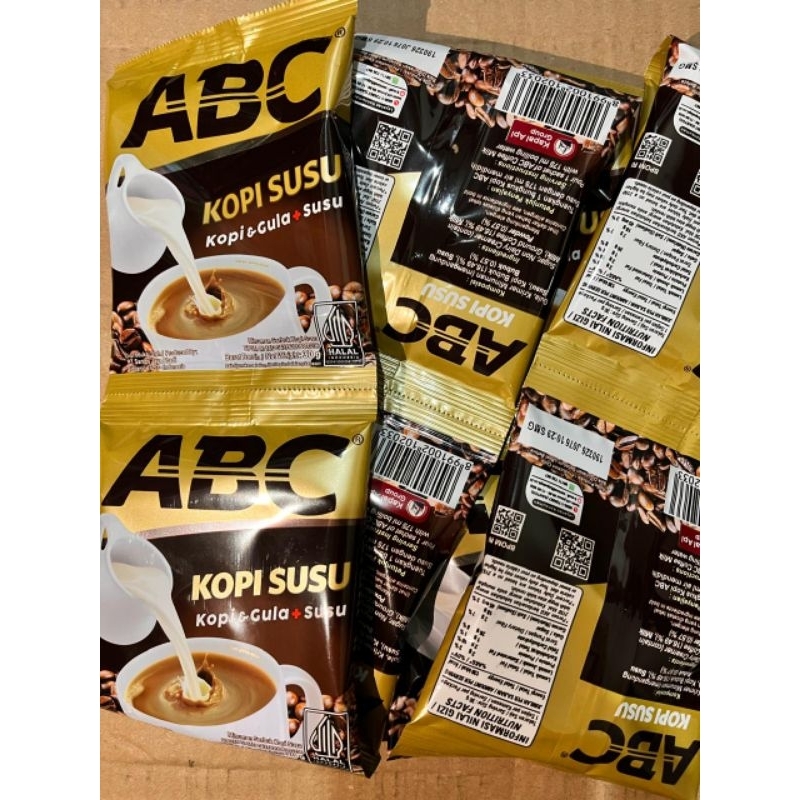 

ABC Kopi Susu 31gr Renceng ( 10 Sachet )
