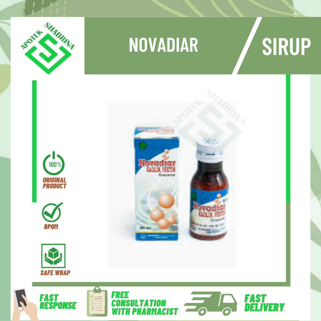 

NOVADIAR SIRUP / KAOLIN PEKTIN DIARE
