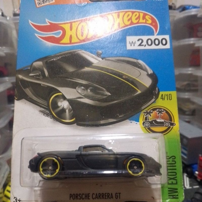 Hot Wheels Porsche Carrera GT Black