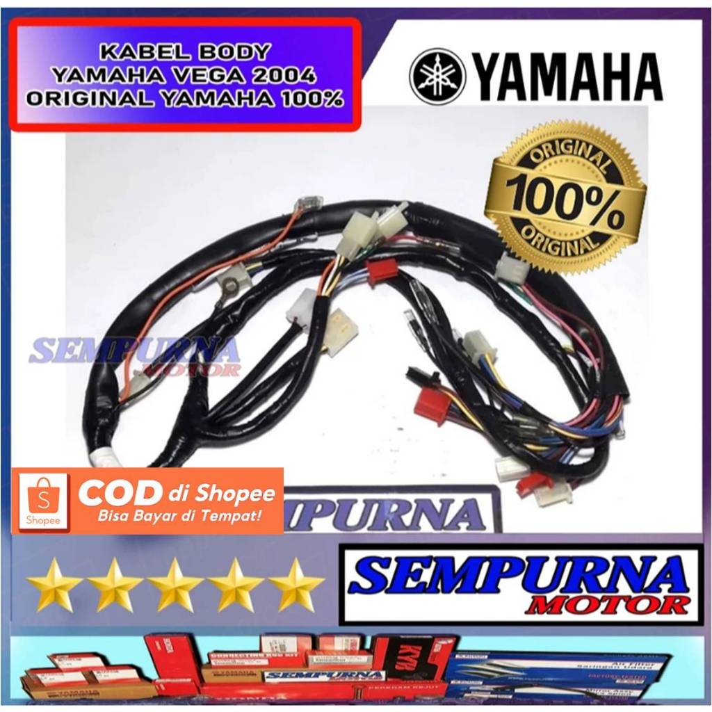 5ER-H2590-30 Kabel Body Vega 2004 Yamaha 100% Original Yamaha Asli Ori YGP