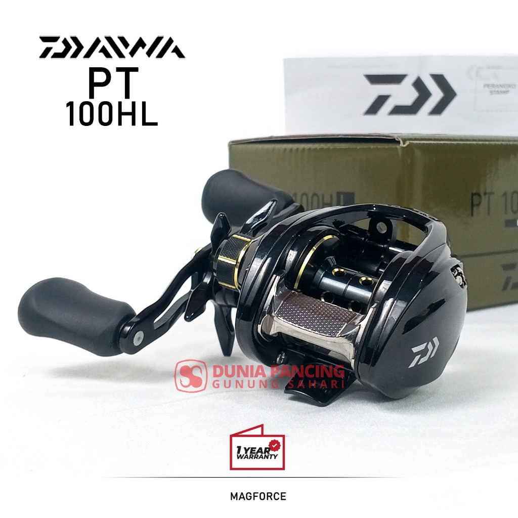 Reel Baitcasting Daiwa PT 100HL 9Ball Bearings