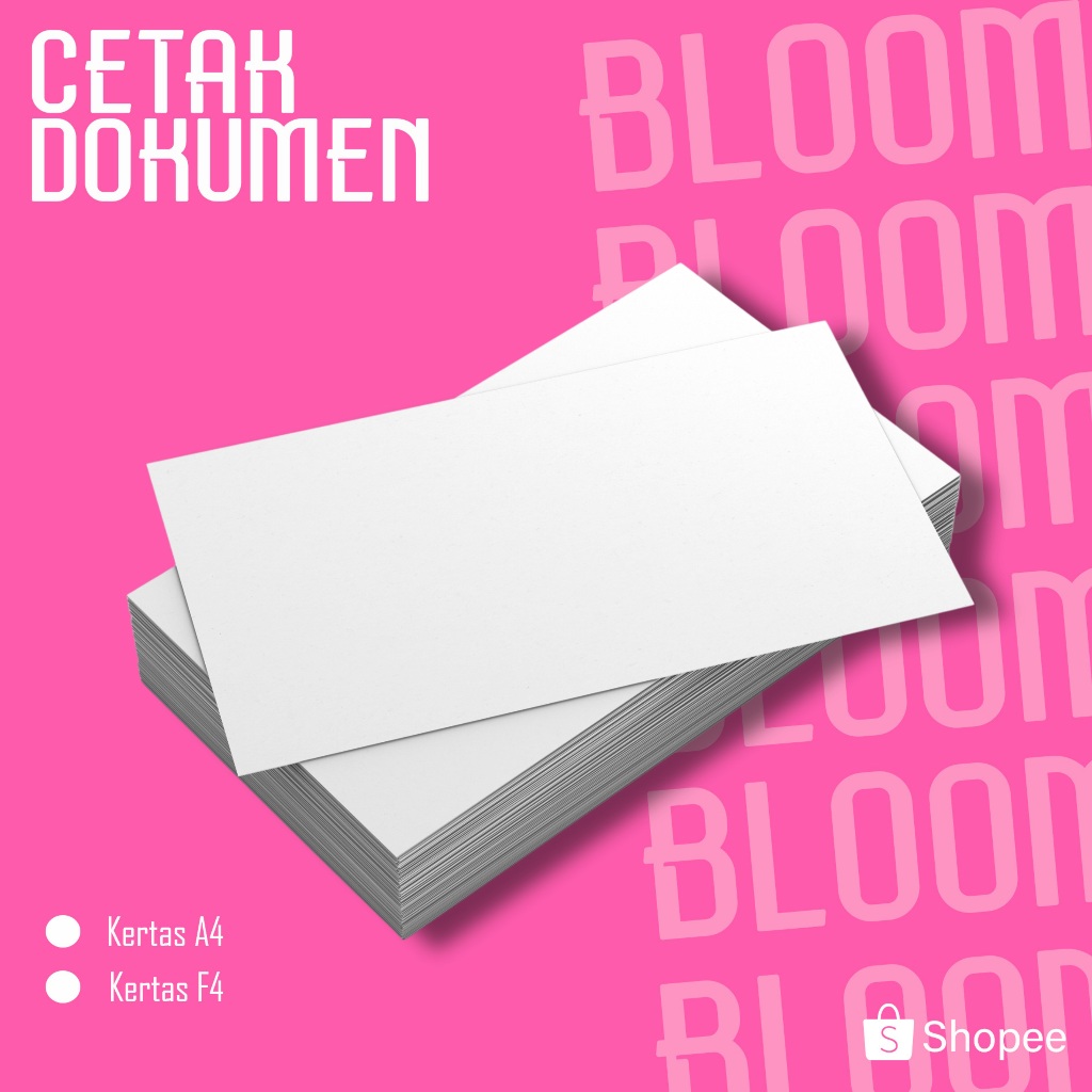 

PRINT | Cetak Kertas A4 / F4, buku, makalah, skripsi, tugas, soal BW/COLOR