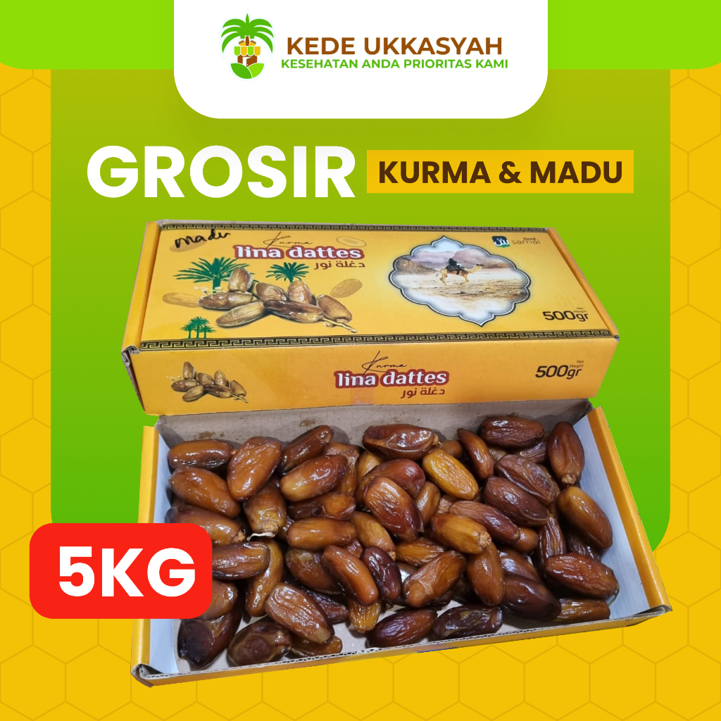 

Tunis Kurma Madu Lina 5 KG Original 100% - lina dattes