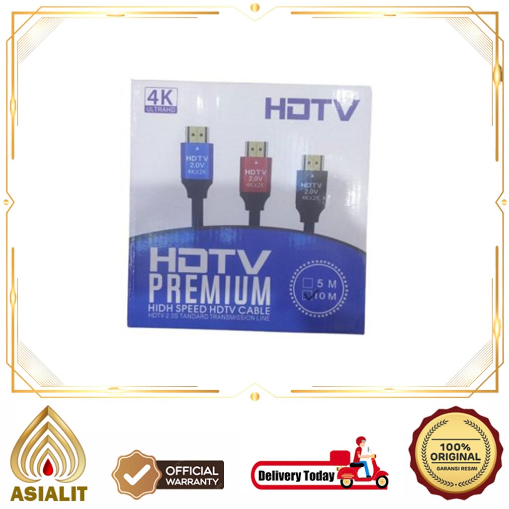Kabel HDMI To HDMI 10M 4K 2K V2.0 10 Meter 2.0
