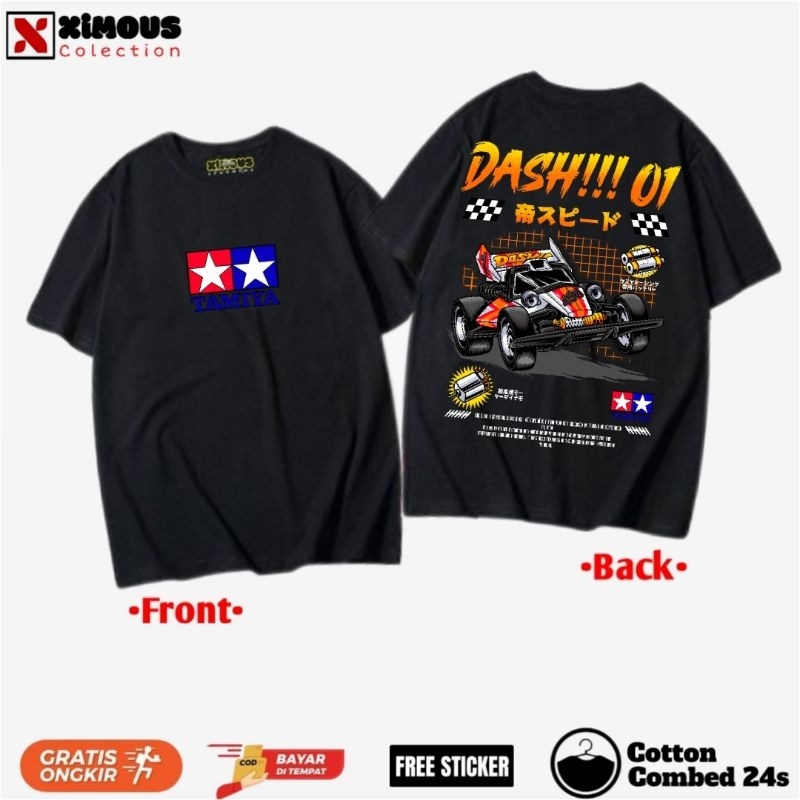 Kaos Baju Tamiya | Kaoa Tamiya Dash | Anime Series