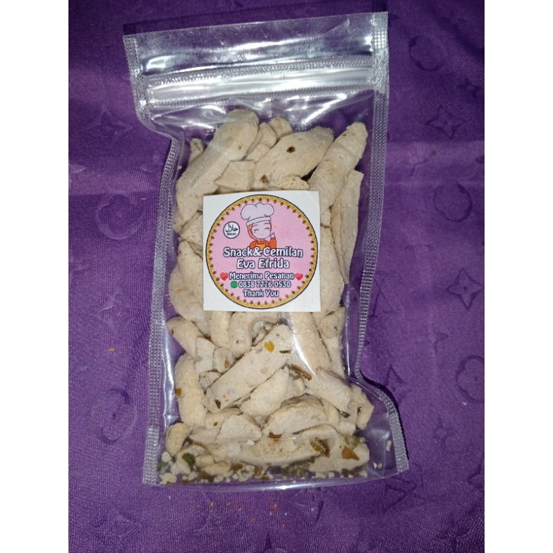 

Basreng daun jeruk gurih renyah pedas beli5 gratis 1