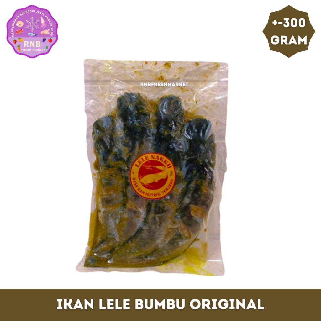 

Ikan Lele Bumbu Original Isi 4 Ekor