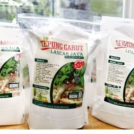 

Tepung Pati Garut Asli 1 kg Obat Maag Asam Lambung alami