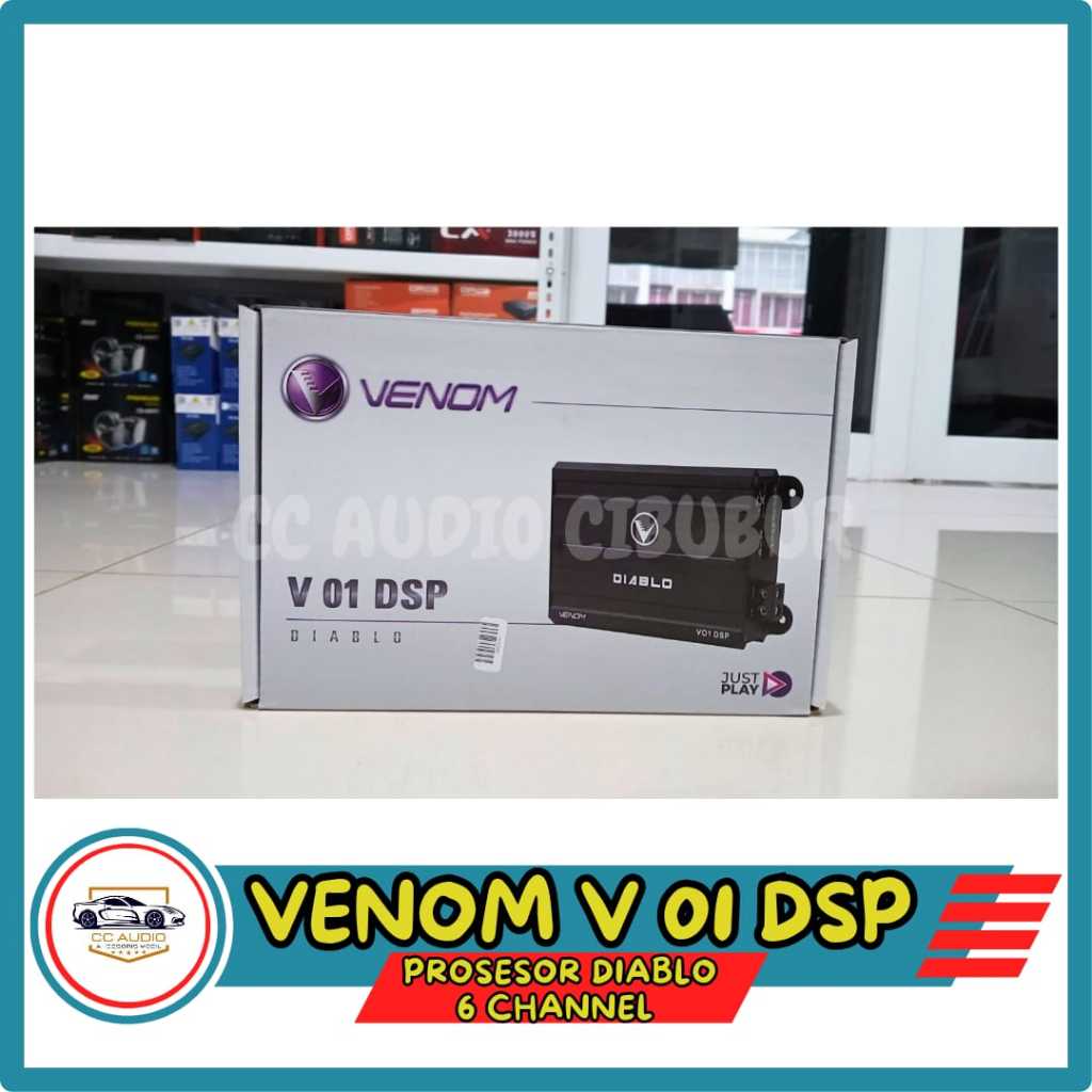 DSP Venom V 01 Dsp 6 Channel Processor Venom Diablo V 01 DSP