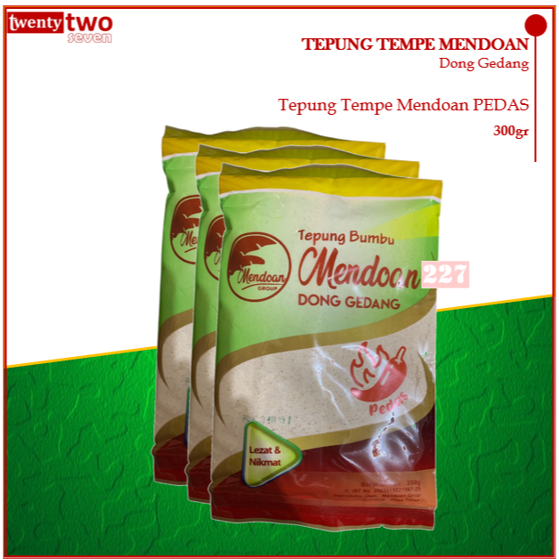 

Dong Gedang Tepung Mendoan Pedas 300gr