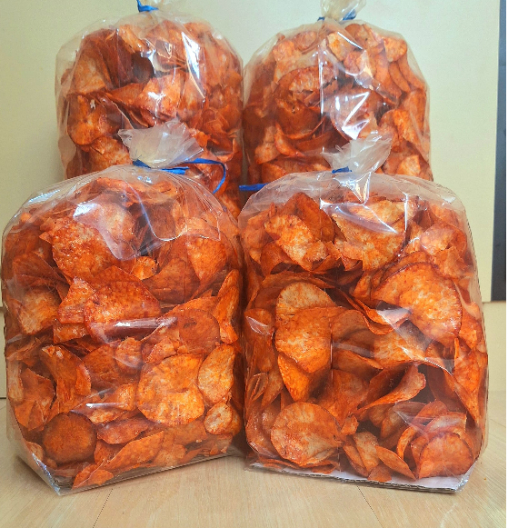 

1BALL KERIPIK SINGKONG PEDAS MANIS BUMBU RUJAK MELIMPAH