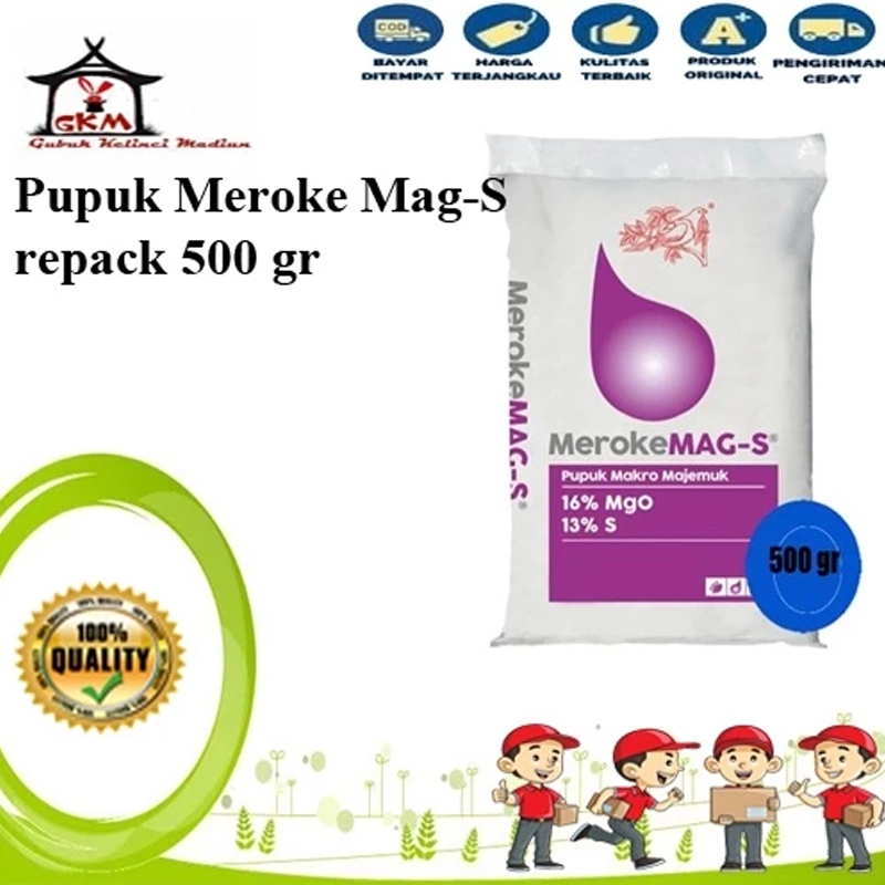 Pupuk Meroke Mag-S 500 gr