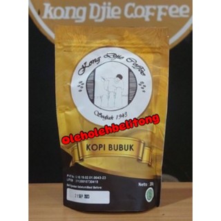 

Bubuk Kopi Kong Djie 200gr. halal. oleh-oleh daerah. kopi daerah. kopi enak. kopi robusta arabica. kopi indonesia