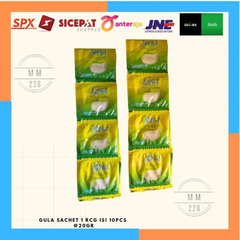 

GULA SACHET ISI 10 PCS