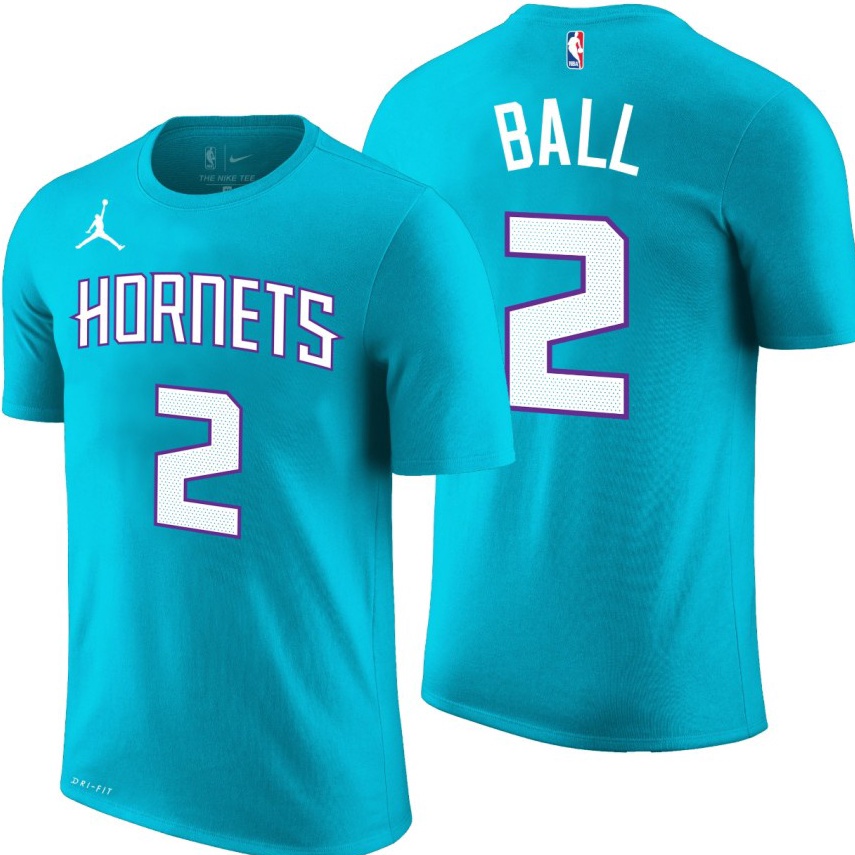 KODE N84F KAOS BAJU TSHIRT NBA CHARLOTTE HORNETS 2 LAMELO BALL HOME  BAJU BASKET PRIA WANITA