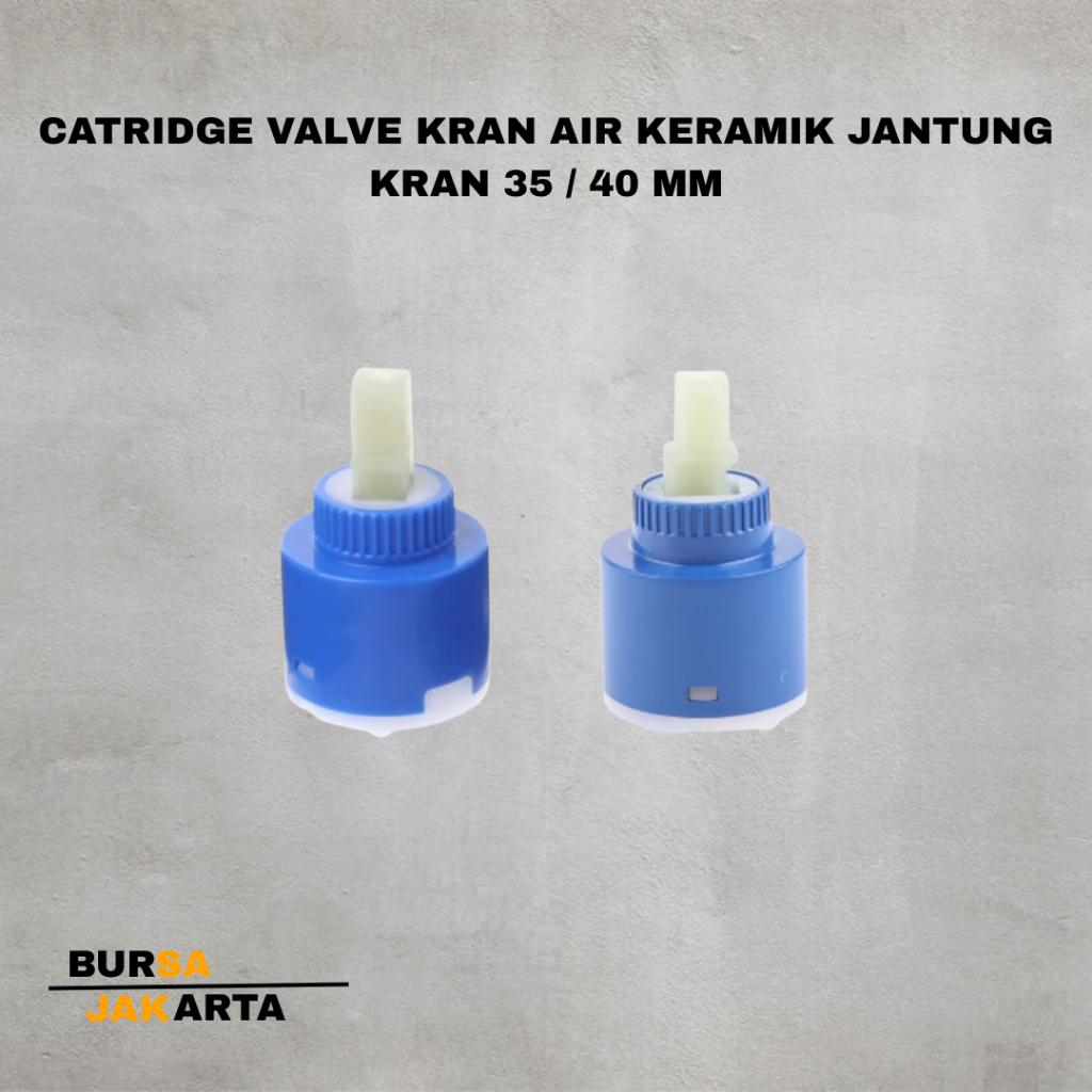 Jantung Kran Air Panas Dingin Keramik Ukuran Keramik 35/40mm Jantung Kran Panas Dingin Spearpart Kra