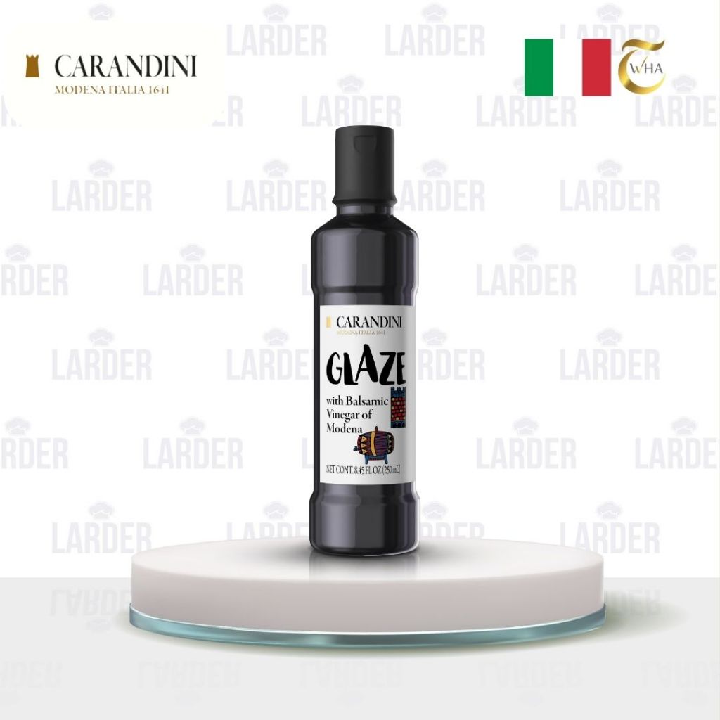 

CARANDINI Balsamic Glaze 250ml Saus Cuka Balsamik Halal