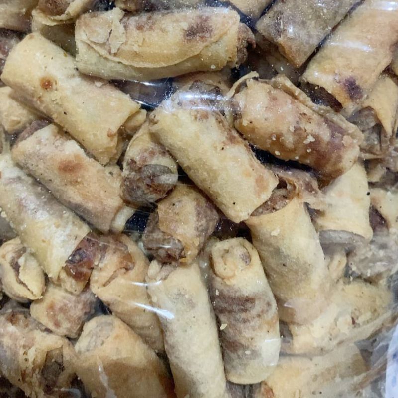 

Sumpia Udang gurih, Renyah kemasan Cemilan Kering 250grm