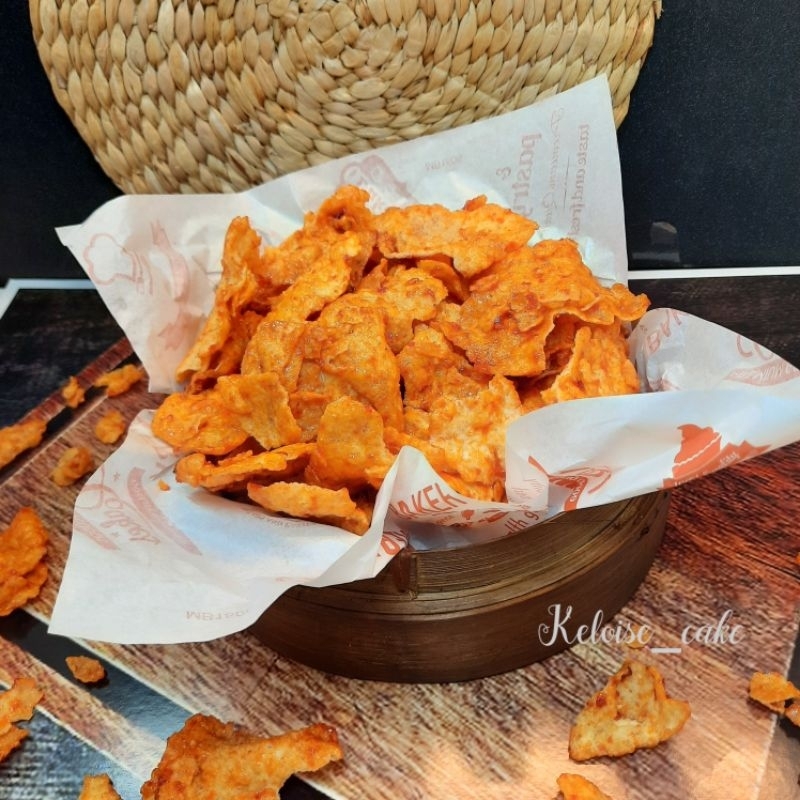 

EMPING PEDAS MANIS DAN GULA AREN UKR 220 gram (RENYAH &TDK KERAS)