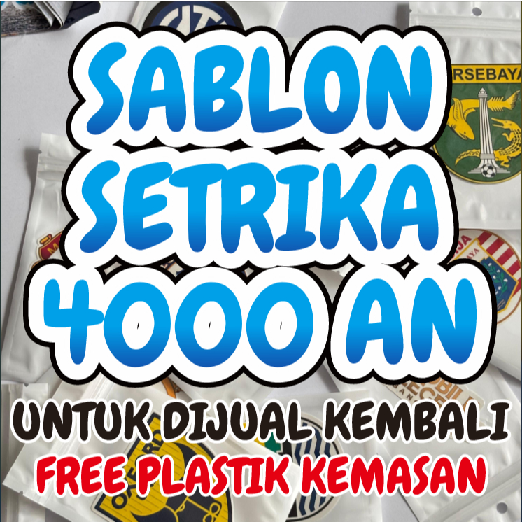 

SABLON SETRIKA 4000 AN UNTUK DIJUAL KEMBALI FREE PLASTIK