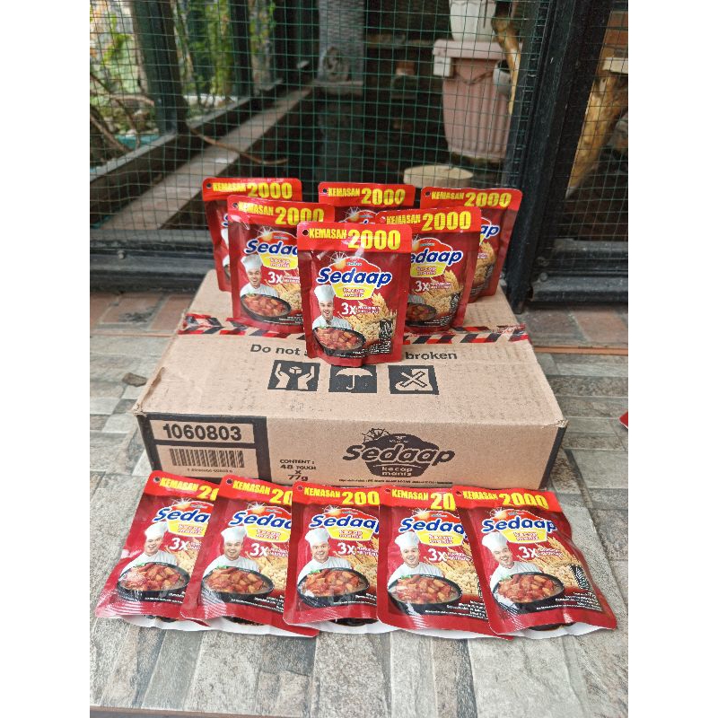 

Kecap Manis Sedaap 77g 2000an 24 Pouch