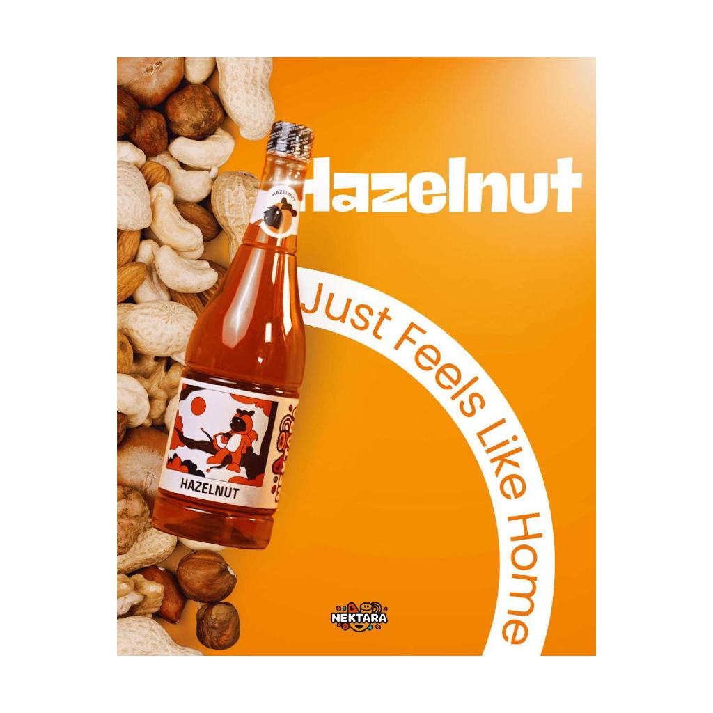 

Syrup Nektara Hazelnut 900 Ml